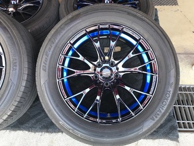 JDM Used Tire & Wheel Set WEDS Wedssports SA-20R 7.5J-18 5/114.3 +35 Y (No Tires) - Image 3