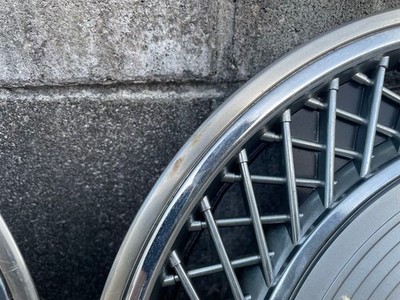 JDM Nissan Y30 Brougham Wheel Caps Set of 4 (No Tires) - Image 7