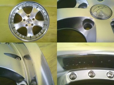 JDM Used aluminum wheels for C-HR Estima 17x7.0J +52 5H PCD114.3 Dunlop (No Tires) - Image 3
