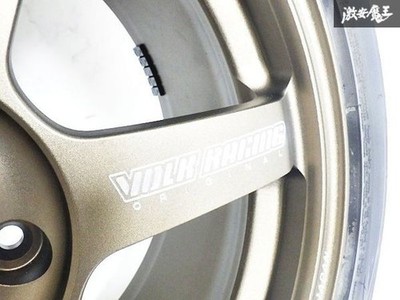 JDM "Super Clean" RAYS TE37 SAGA 18114.3 5-hole 8.5J +50 Impreza Lance (No Tires) - Image 2