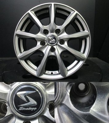 JDM BSJ Strategy RX 6.5J-16+38 silver Bridgestone Zack VRX2 205/60R16 (No Tires) - Image 3