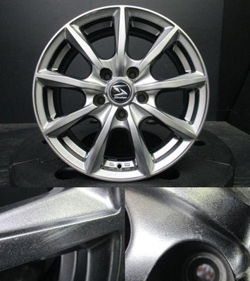 JDM BSJ Strategy RX 6.5J-16+38 silver Bridgestone Zack VRX2 205/60R16 (No Tires) - Image 4