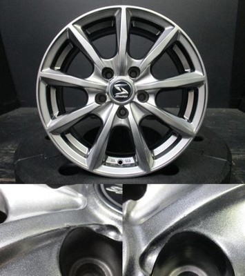 JDM BSJ Strategy RX 6.5J-16+38 silver Bridgestone Zack VRX2 205/60R16 (No Tires) - Image 5