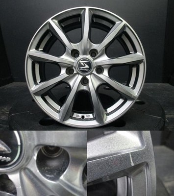 JDM BSJ Strategy RX 6.5J-16+38 silver Bridgestone Zack VRX2 205/60R16 (No Tires) - Image 6