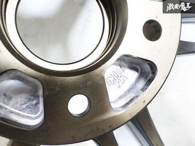 JDM "Super Clean" RAYS TE37 SAGA 18114.3 5-hole 8.5J +50 Impreza Lance (No Tires) - Image 7