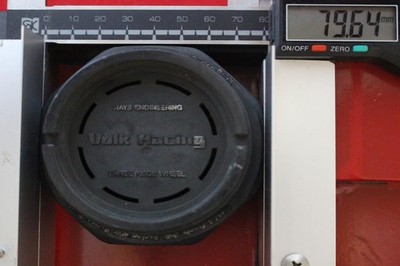 JDM 1 sheet VOLK/Volk aftermarket used wheel center plate center cover (No Tires) - Image 5