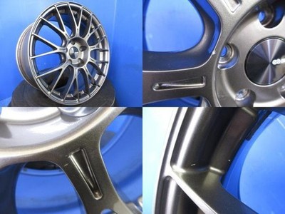 JDM ENKEI PFM1 Enkei 4-Wheel Set 18x8.0J 9.0J +45 5-hole PCD 114.3 Used (No Tires) - Image 4