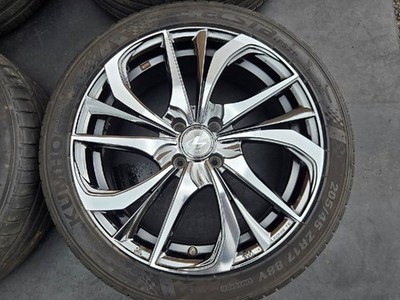 JDM 4-hole Aqua/Note/Mazda2 and others Weds LeonisTEKumho PS71 205/45R (No Tires)