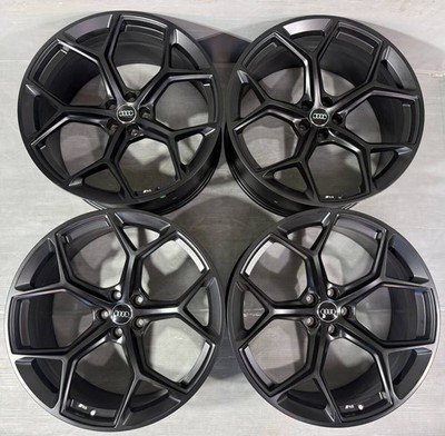 JDM AUDI RS 7 OP 5Y-spoke 22x10.5J ET19 PCD112 5H Wheel 4-Wheel Set for (No Tires)