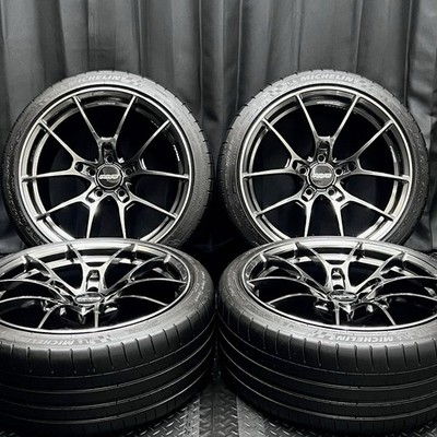 JDM Forging almost perfect RAYS VOLK RACING G025 & MICHELIN PSS 245/35 (No Tires) - Image 10
