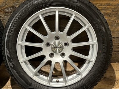 JDM Excellent GrooveIRVINE 17in 7J +48 PCD112 Yokohama IceGUARD iG60 2 (No Tires) - Image 3