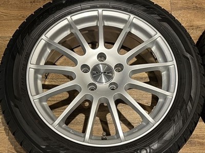JDM Excellent GrooveIRVINE 17in 7J +48 PCD112 Yokohama IceGUARD iG60 2 (No Tires) - Image 5