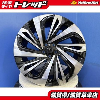 JDM Used Modellista 4-Wheel Set Wing Dancer XXI 21 aluminum wheels 5-hole 5H (No Tires)