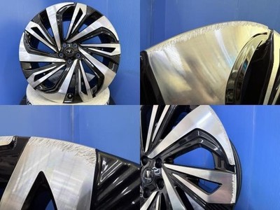 JDM Used Modellista 4-Wheel Set Wing Dancer XXI 21 aluminum wheels 5-hole 5H (No Tires) - Image 3