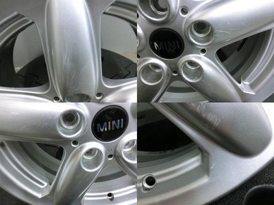 JDM MINI Black Suobar 205/60R16 Pirelli Summer Tires POWERGY Used Whee (No Tires) - Image 4