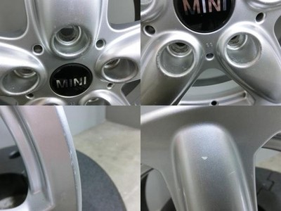 JDM MINI Black Suobar 205/60R16 Pirelli Summer Tires POWERGY Used Whee (No Tires) - Image 5