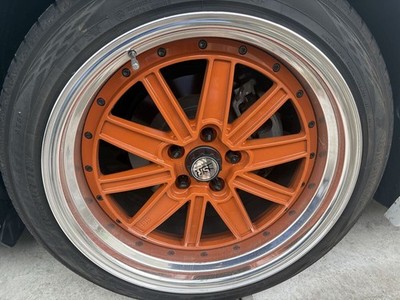 JDM SSR Mark III 19-inch wheels orange 235/45R19 tires br br SSR (No Tires)