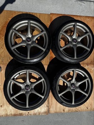 JDM Nissan BNR34 Skyline R34GT-R Genuine Wheels 18-inch PCD114.3 br Ni (No Tires)