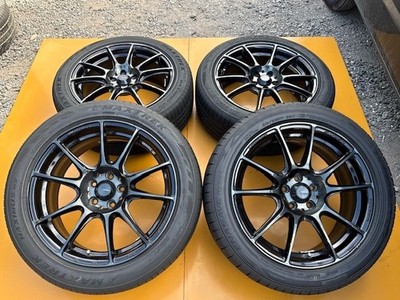 JDM WedsSport SA-25R wheels for Subaru STI and Prius 17x7.5JJ+48 PCD10 (No Tires)