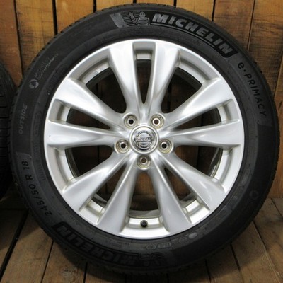 JDM NISSAN Fuga Genuine 18x8J+43 Michelin e-PRIMACY 245/50R18 2022/2024 (No Tires) - Image 3