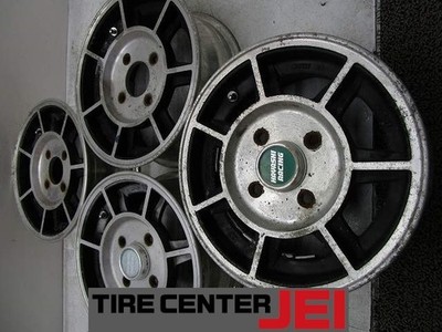 JDM 13Hayashi Racing 5.5+39 114.3 Used Aluminum Wheels 4-Wheel Set A13 (No Tires)