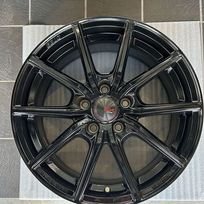 JDM AME Aluminum Wheels SEIN EK Black 17x7.0J 42 5-114.3 4-Wheel Set | A (No Tires)