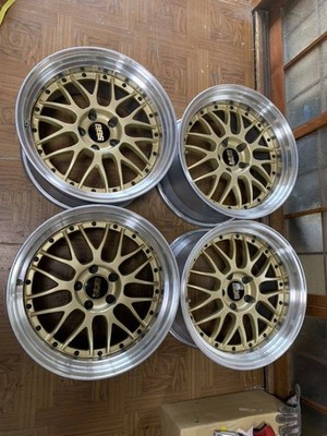 JDM BNR32 BCNR33 BNR34 GT-R GTR BBS RS 18x10J Offset 15 PCD 114.3 5-hol (No Tires)