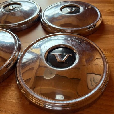 JDM 1965-1970 Volvo P Amazon dog plate wheel caps set of 4 (No Tires) - Image 2