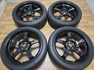 JDM Rare 18x8J +45 PCD100 ADVAN Racing GT forging Brembo STI BRZ 86 Leg (No Tires)