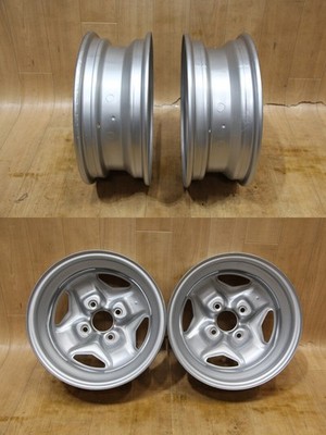 JDM C78 Old Car Rare Nissan Genuine Iron Steel Wheels 14X5J+25 PCD114. (No Tires) - Image 10