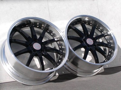 JDM Rare deep rim WORK Gnosis GS1 8.5J 9.5J PCD120-5H wheels for Lexus (No Tires) - Image 2