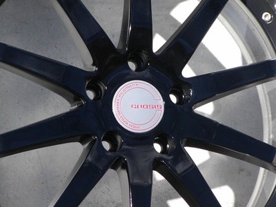 JDM Rare deep rim WORK Gnosis GS1 8.5J 9.5J PCD120-5H wheels for Lexus (No Tires) - Image 4