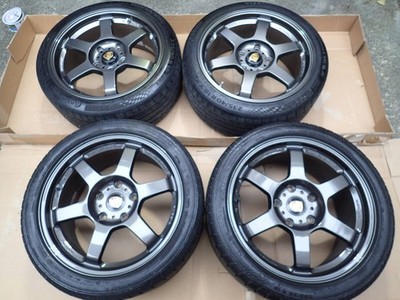 JDM RAYS VR TE37 4Wheels 18x8.5+51 9+43 5x130 (No Tires)