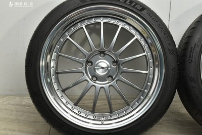 JDM SSR Professor TF1 4wheels no tire 19x8.5+43 10+49 5x120 LS460 - Image 4