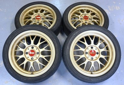 JDM BBS RG-F 5.5J Inset +45 PCD100 4H RG397 Fits Wagon R Move Tanto Wa (No Tires)