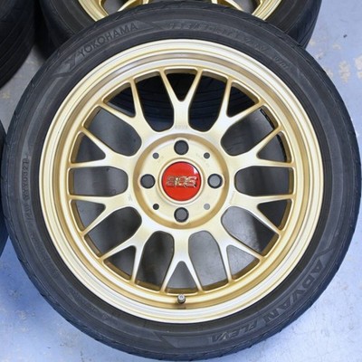 JDM BBS RG-F 5.5J Inset +45 PCD100 4H RG397 Fits Wagon R Move Tanto Wa (No Tires) - Image 2