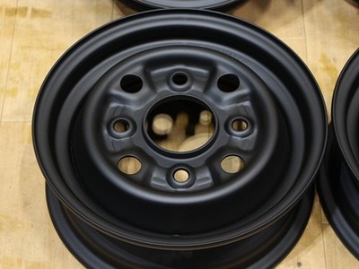 JDM B177 Showa era old car tin wheels genuine 10x3.5J +35 PCD114.3 4-h (No Tires) - Image 4