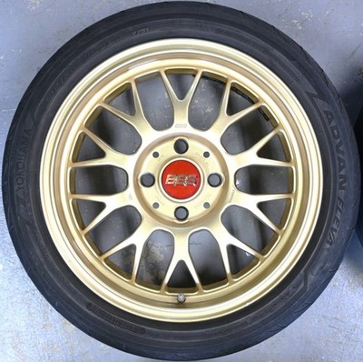 JDM BBS RG-F 5.5J Inset +45 PCD100 4H RG397 Fits Wagon R Move Tanto Wa (No Tires) - Image 5