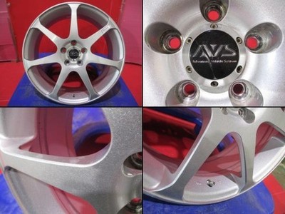 JDM 4-Wheel Set Used Yokohama AVS Model 7 7.0J+50 5H-100 Yokohama iceGU (No Tires) - Image 3
