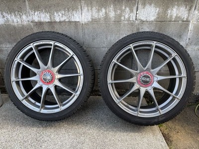 JDM OZ Racing FORMULA-HLT Formula Wheel + Tire 4-Wheel Set 7.5J 18PCD112 5-h (No Tires)