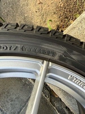 JDM OZ Racing FORMULA-HLT Formula Wheel + Tire 4-Wheel Set 7.5J 18PCD112 5-h (No Tires) - Image 7