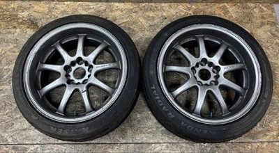 JDM RareWORK EMOTION XD9 179.5j +17 PCD 114.3 2-Wheel Set work emotion deep (No Tires)
