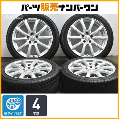 JDM For replacement JOKER 18in 8J +45 PCD114.3 Yokohama IceGUARD iG70 (No Tires)