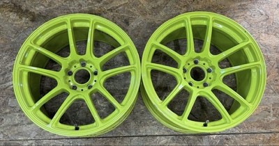 JDM RareVALINO 18x9.5J +12 PCD114.3 5-hole 5H Drift Wheels for Silvia S (No Tires)