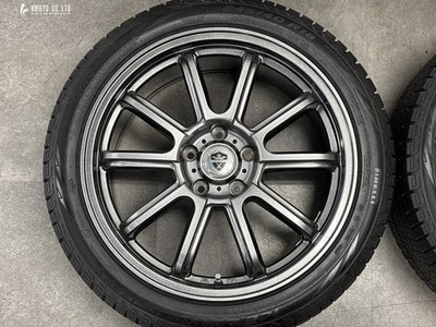 JDM Excellent Condition Esterosa 18in 8J +45 PCD114.3 Pirelli Ice Zero (No Tires) - Image 3