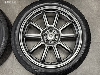 JDM Excellent Condition Esterosa 18in 8J +45 PCD114.3 Pirelli Ice Zero (No Tires) - Image 4