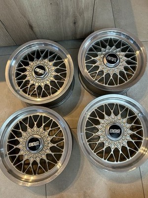 JDM BBS RG022 Mesh Wheels 4-Wheel Set 15-inch br BBS (No Tires)