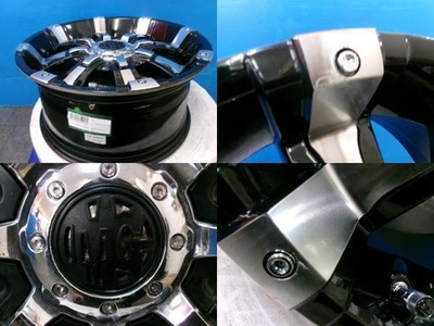 JDM 4-Wheel Set Deep Rim Black Crimson MG Beast 17-inch 8J +25 6H 6-hole PCD (No Tires) - Image 6