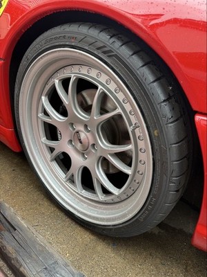 JDM Almost Ferrari F355 SSR 19-inch wheels + Advan tires set br SSR (No Tires) - Image 3