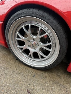 JDM Almost Ferrari F355 SSR 19-inch wheels + Advan tires set br SSR (No Tires) - Image 4